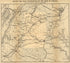 Map of the Field Operations of the Army of Virginia During the Months of July and August 1862 1866 by Relic Map Company