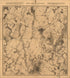 Battle Field of Gettysburg in 1870 by Relic Map Company
