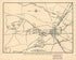 Map of Gettysburg Battlefield 1910 by Relic Map Company