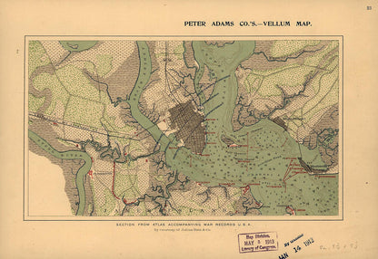 1860 by Relic Map Company