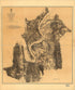 Map of the Battlefield of Chattanooga 1875 by Relic Map Company