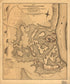 Plan of Fort Donelson and Its Outworks. Feb. 1862 1875 by Relic Map Company
