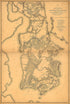 Yorktown to Williamsburg 1862 by Relic Map Company