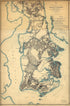 Yorktown to Williamsburg 1862 by Relic Map Company