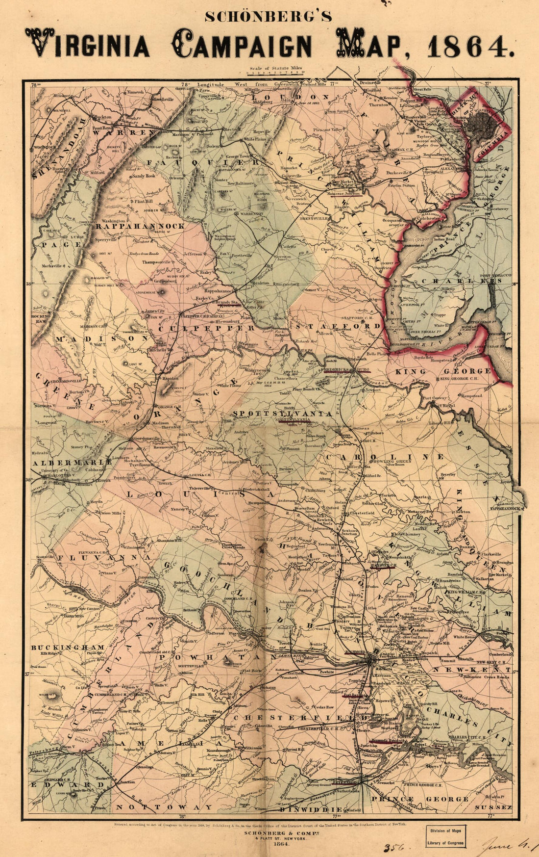 This old map of Schonberg&