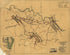 64 to Accompany Report of the Battlefield Commission Created by Act of Congress Public No. 261, 68th Congress Dated 1925. 26 X 34 Cm by Relic Map Company