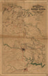 Military Topographical Map of Eastern Virginia Showing the Routes Taken by the Several Army Corps & the Battles Fought In the Present Campaign of 1864 Under Lt. Gen. U. S. Grant by Relic Map Company