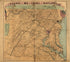 New Map of the Seat of War In Virginia and Maryland 1863 by Relic Map Company