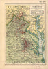 Maryland, North Carolina, Pennsylvania, Virginia, West Virginia 1912 by Relic Map Company