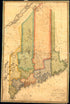 Map of the State of Maine 1820 by Relic Map Company
