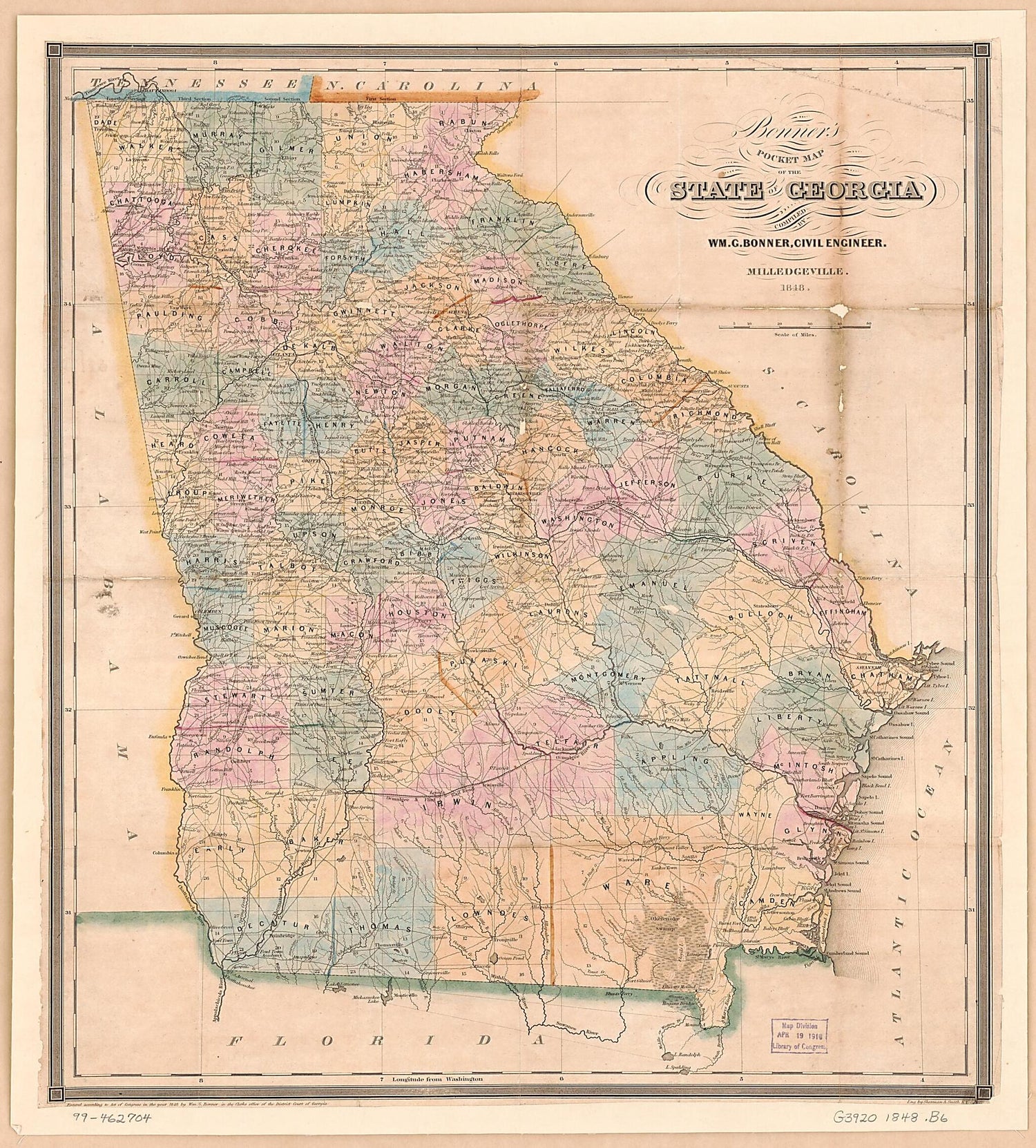 This old map of Bonner&