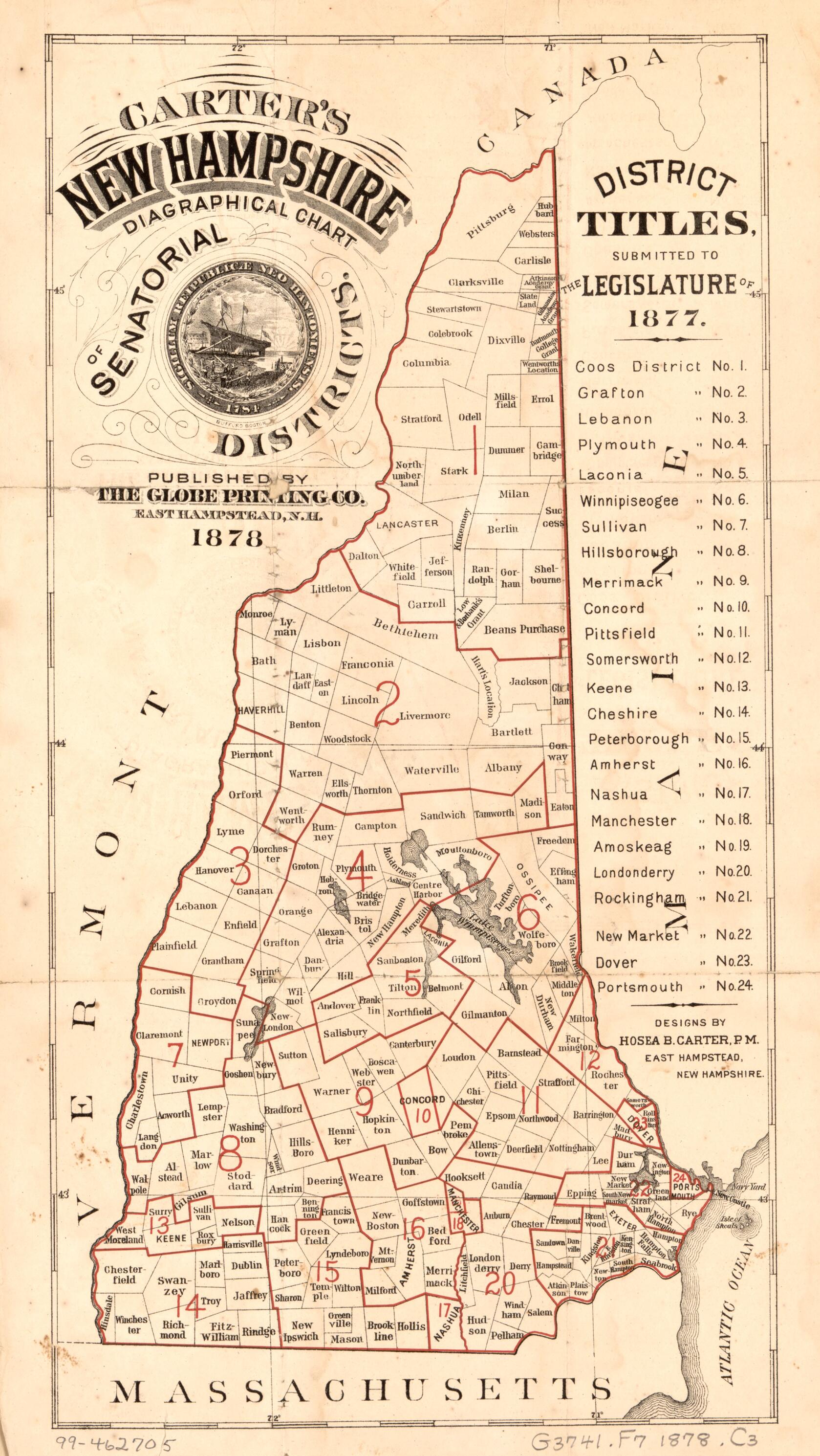 This old map of Carter&