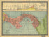 Panama in 1904 by Relic Map Company