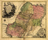 Terra Sancta Sive Palæstina Exhibens No Folum Regna Vetera Iuda Et Israel In Fuas XII Tribus Diftincta, Fed Etiam Eorundem Diverfarum ætatum Conditionem Et Facta In Sacris Paginis Idicata 1759 by Relic Map Company