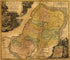 Ivdaea Sev Palaestina Ob Sacratissima Redemtoris Vestigia Hodie Dicta Terra Sancta 1748 by Relic Map Company