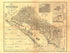 Mapa De La Republica De Nicaragua 1858 by Relic Map Company