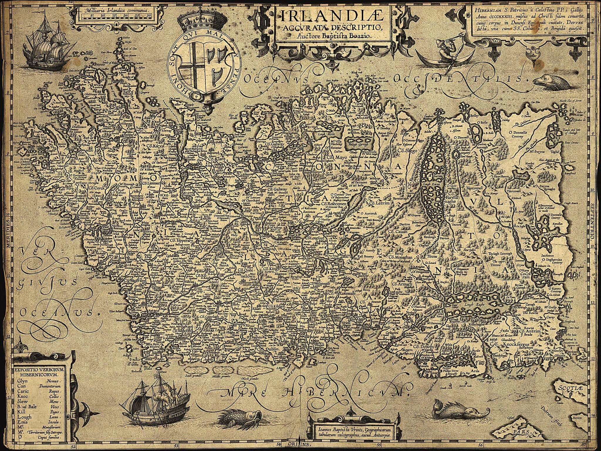 This old map of Baptista Boazio&