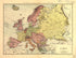 Europe 1898 by Relic Map Company