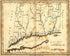 Connecticut 1794 by Relic Map Company