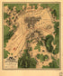 Map of the Battle of Gettysburg, Pennsylvania, July 1st, 2nd & 3rd, in 1863, Showing Line of Battle On P.M. of 2nd by Relic Map Company
