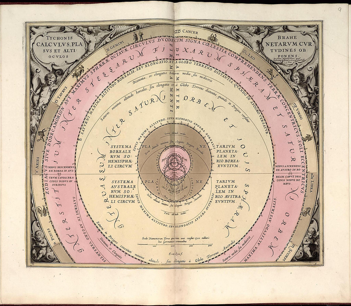 10. Corporum Coelestium Magnitudines from Atlas Universalis Et Novus 1708 by Relic Map Company