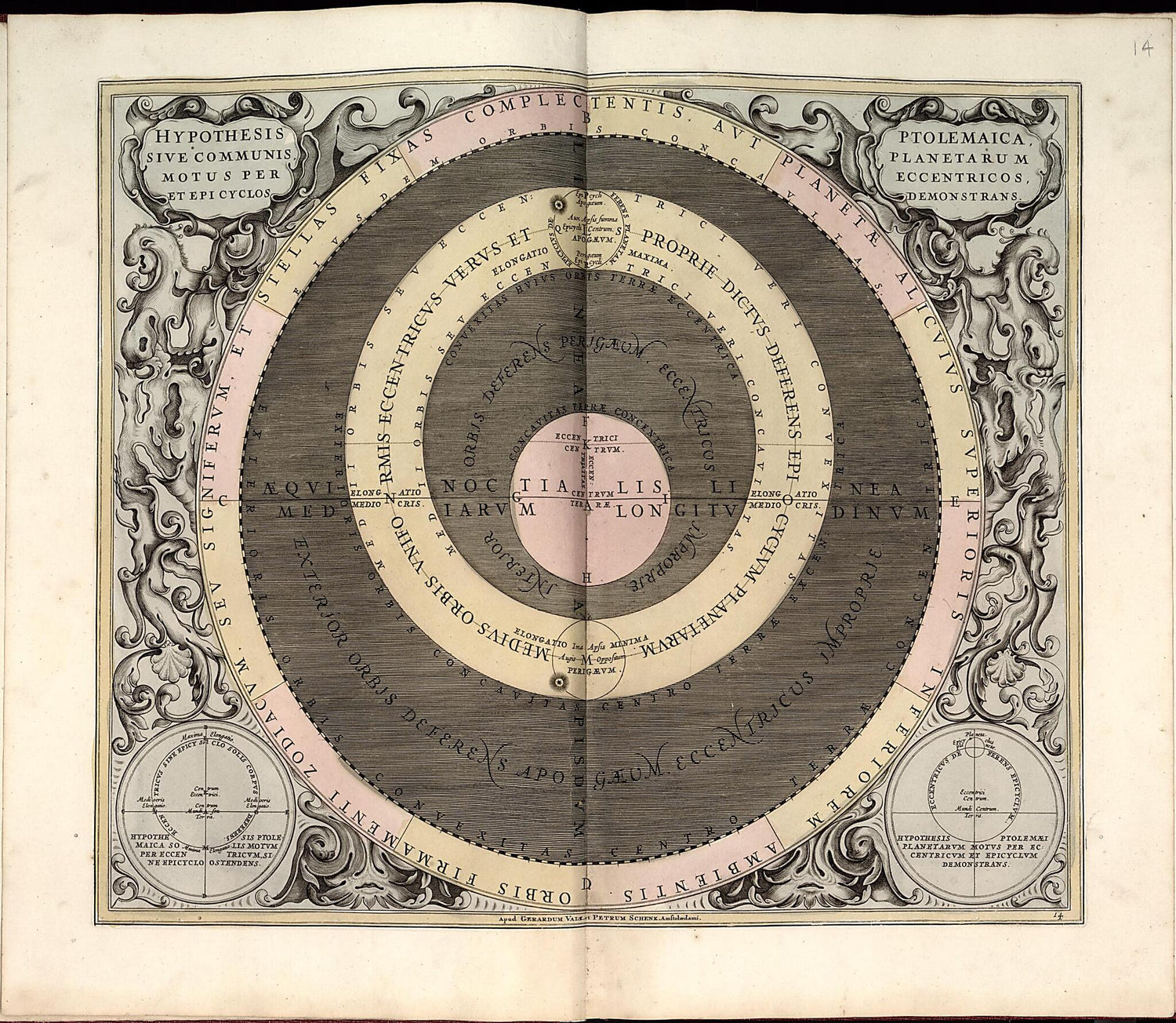 This old map of 15. Typus Aspectuum, Oppositionum, Planetis from Atlas Universalis Et Novus from 1708 was created by G. (Gerard) Valck in 1708