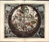 28. Hemisphaerii Australis Coeli & Terrae Scenographia from Atlas Universalis Et Novus 1708 by Relic Map Company