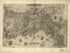 Naples, Italy from Geografia Tavole Moderne Di Geografia. 1575 by Relic Map Company