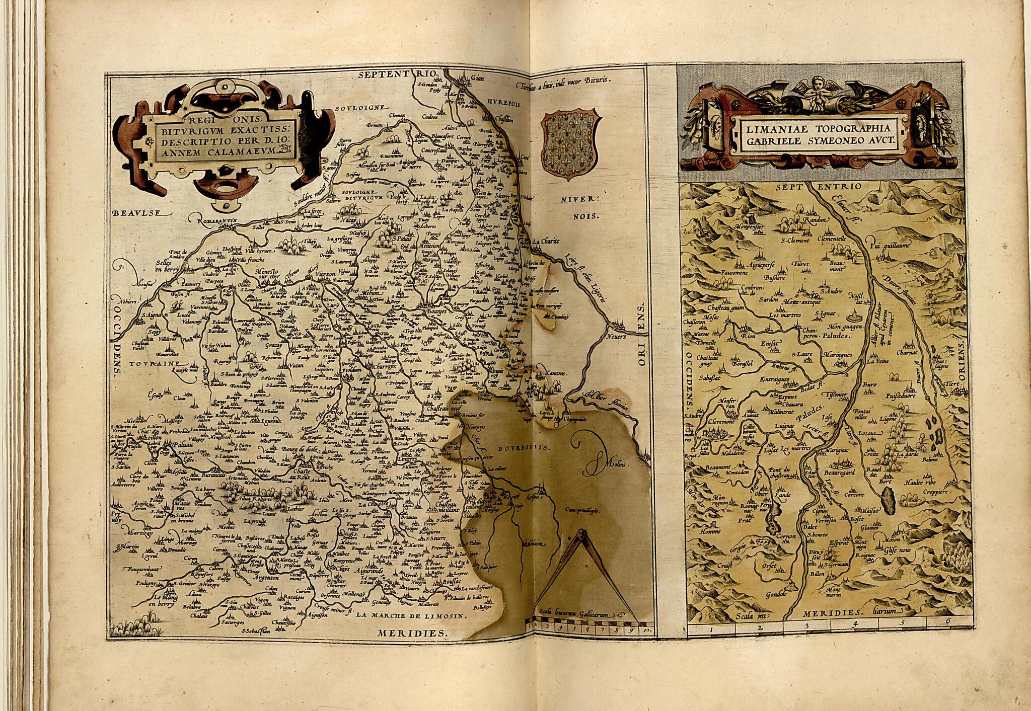 This old map of Bitvrigvm. Regio. Limania from Theatrum Orbis Terrarum from 1570 was created by Abraham Ortelius in 1570