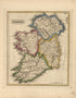 Ireland from a New and Elegant General Atlas, Containing Maps of Each of the United States. 1817 by Relic Map Company