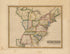 United States from a New and Elegant General Atlas, Containing Maps of Each of the United States 1817 by Relic Map Company