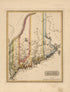 Maine from a New and Elegant General Atlas, Containing Maps of Each of the United States. 1817 by Relic Map Company