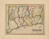 Connecticut from a New and Elegant General Atlas, Containing Maps of Each of the United States 1817 by Relic Map Company