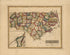 North Carolina from a New and Elegant General Atlas, Containing Maps of Each of the United States 1817 by Relic Map Company