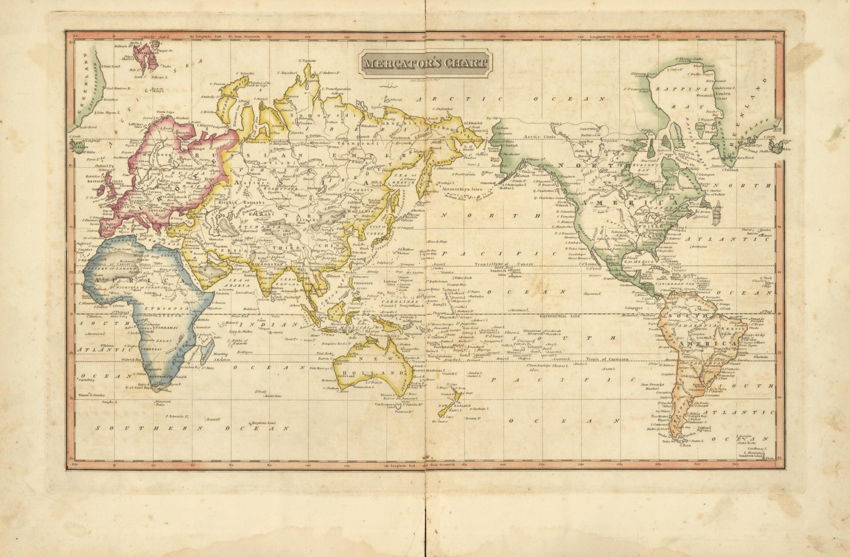 This old map of Mercator&