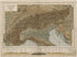 Die Alpen from Neuer Grosser Hand-Atlas 1894 by Relic Map Company