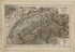 Die Schweiz from Neuer Grosser Hand-Atlas 1894 by Relic Map Company