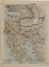 Balkanhalbinsel from Neuer Grosser Hand-Atlas 1894 by Relic Map Company