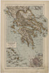 Criechenland from Neuer Grosser Hand-Atlas 1894 by Relic Map Company