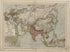 Asien from Neuer Grosser Hand-Atlas 1894 by Relic Map Company