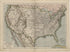 Nord- Amerika from Neuer Grosser Hand-Atlas 1894 by Relic Map Company