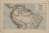 Sud- Amerika from Neuer Grosser Hand-Atlas 1894 by Relic Map Company