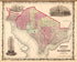 Georgetown, Washington D.C. from Family Atlas 1862 by Relic Map Company