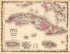 Cuba, Jamaica, and Puerto Rico from Family Atlas 1862 by Relic Map Company