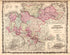 Germany from Family Atlas 1862 by Relic Map Company
