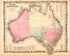 Australia from Family Atlas 1862 by Relic Map Company