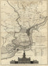 A Plan of the City and Environs of Philadelphia from the North American Atlas, Selected from the Most Authentic Maps, Charts, Plans, &c. Hitherto Published. 1777 by Relic Map Company