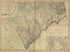An Accurate Map of North and South Carolina from the North American Atlas, Selected from the Most Authentic Maps, Charts, Plans, &c. Hitherto Published. 1777 by Relic Map Company