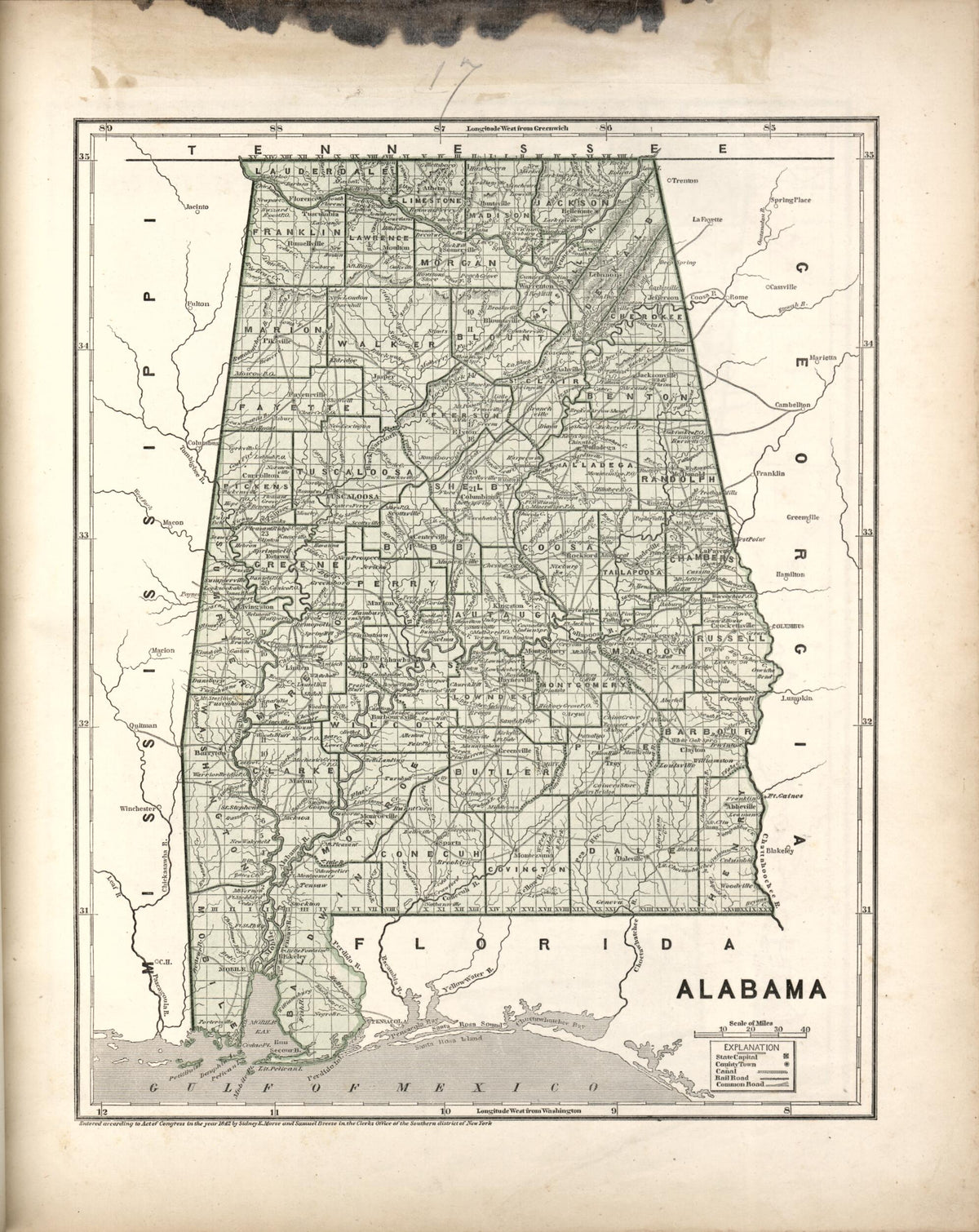Alabama from Morse&