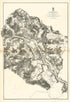 Fredericksburg from Military Maps Illustrating the Operations of the Armies of the Potomac & James, May 4th 1864 to April 9th 1865. 1869 by Relic Map Company